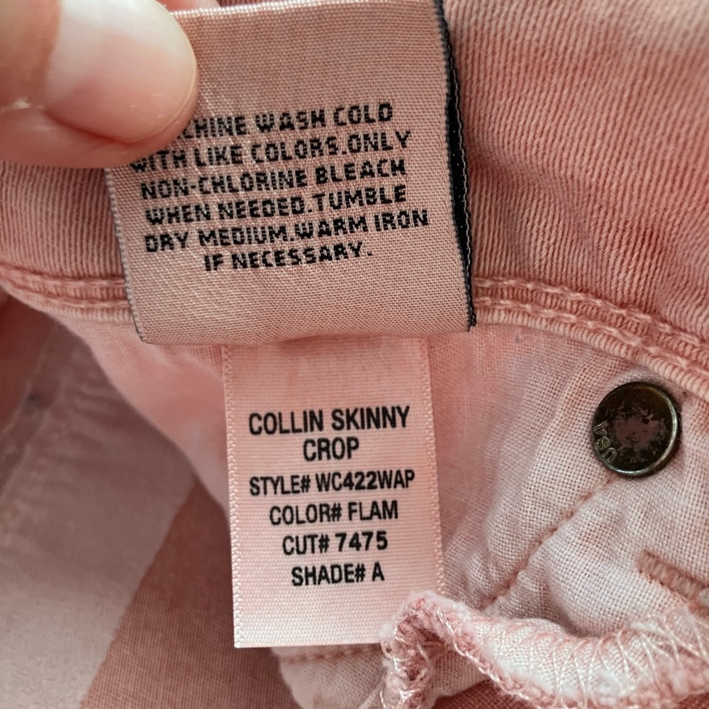 Hudson Jeans Light Pink Ankle & Cropped - Picture 7 of 8
